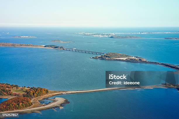 Porto De Boston Ilhas - Fotografias de stock e mais imagens de Vista Aérea - Vista Aérea, Boston - Massachusetts, Mar