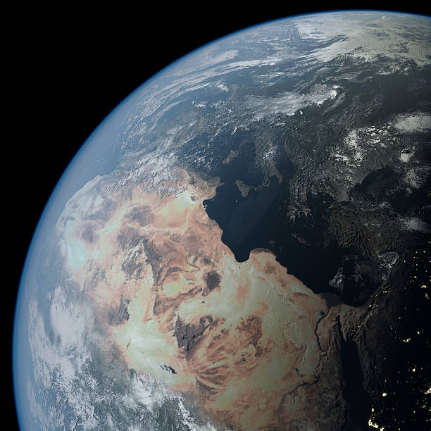 istock Africa and Europe from Space 175257965