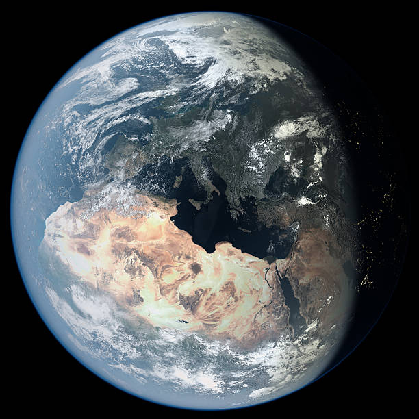 istock Africa and Europe from Space 175257970