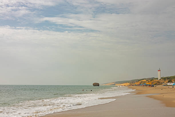 atlantic ocean and beach in Matalascanas in andalusia