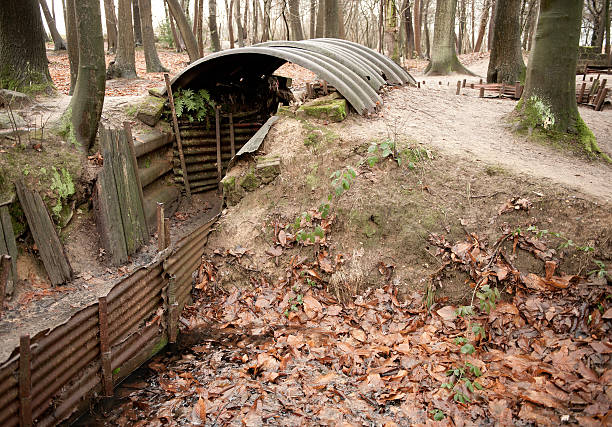 istock WW1 Dugout With Trench, Ypres, Begium 175258456