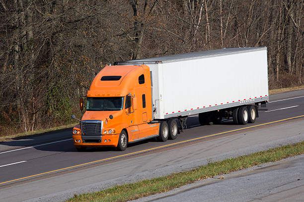 istock 18 Wheeler moving Cargo Across America 175259687