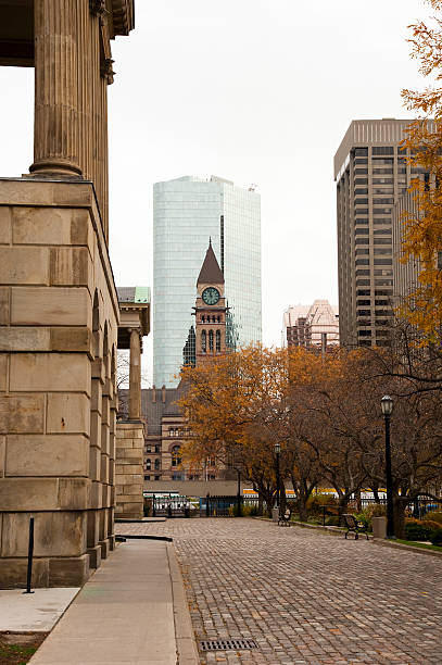 istock Cobblestone Walkway to City Hall 175259740
