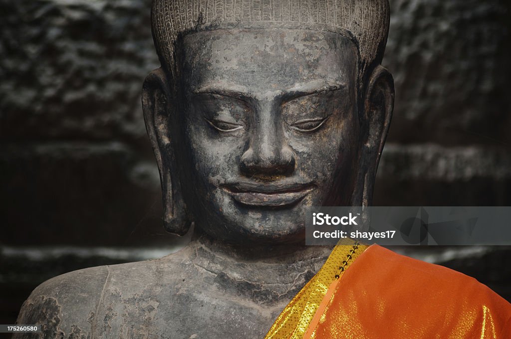 비슈누 황후상 헤드 - 로열티 프리 고대의 스톡 사진