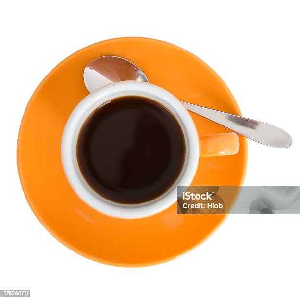 Foto de Xícara De Café e mais fotos de stock de Laranja - Descrição de Cor - Laranja - Descrição de Cor, Xícara, Café - Bebida