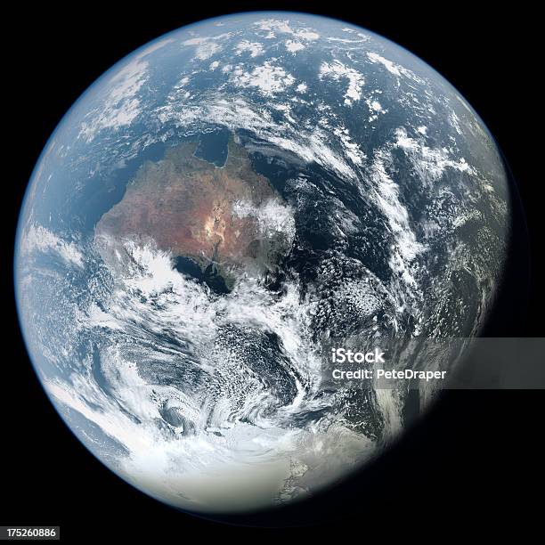 호주 메트로폴리스 공간 호주에 대한 스톡 사진 및 기타 이미지 - 호주, 인공위성 뷰, 지구본
