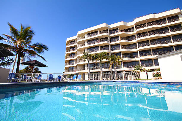 istock Holiday resort and pool 175260940