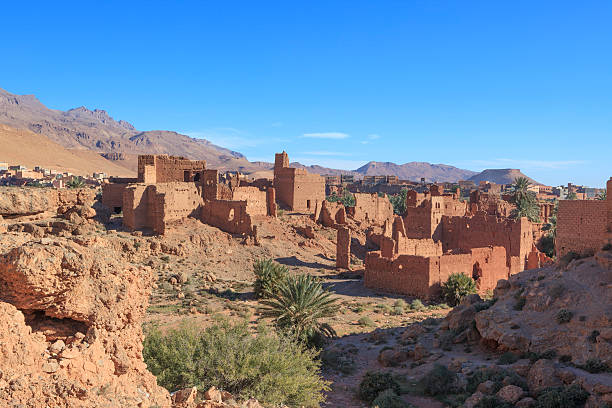 istock Adobe houses in Tinehir, Morocco 175261763