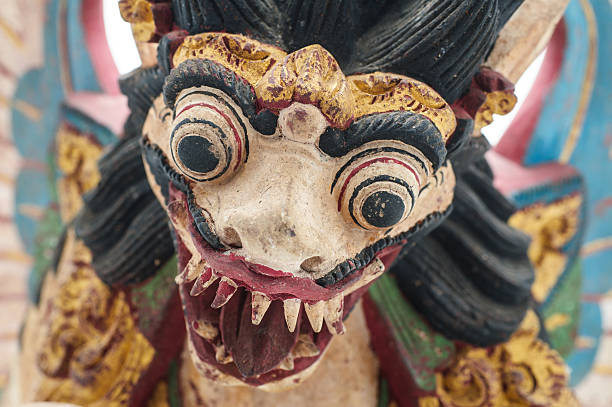 istock Balinese Statue of Lion/Dragon 175261937