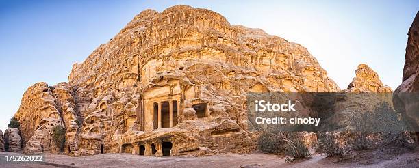 Temple In Siq Albarid Stock Photo - Download Image Now - Little Petra, Ancient, Ancient Civilization