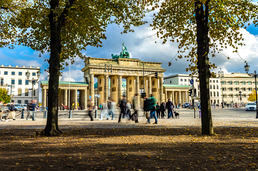 Brandenburger Tor in autumn