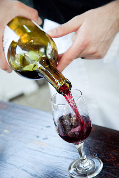 istock Celebration Wine Being Poured into Glass at Reception 175263134