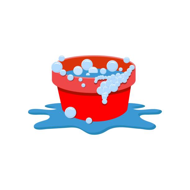 istock basin with soap suds and water, washing clothes, washing 1752636146