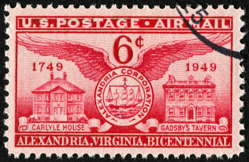 Austria stamps: Shows Residenz Fountain, Salzburg, from the series \