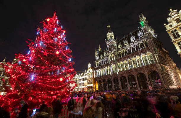 istock Christmas on Grand Place Square, Brussels 1752643102