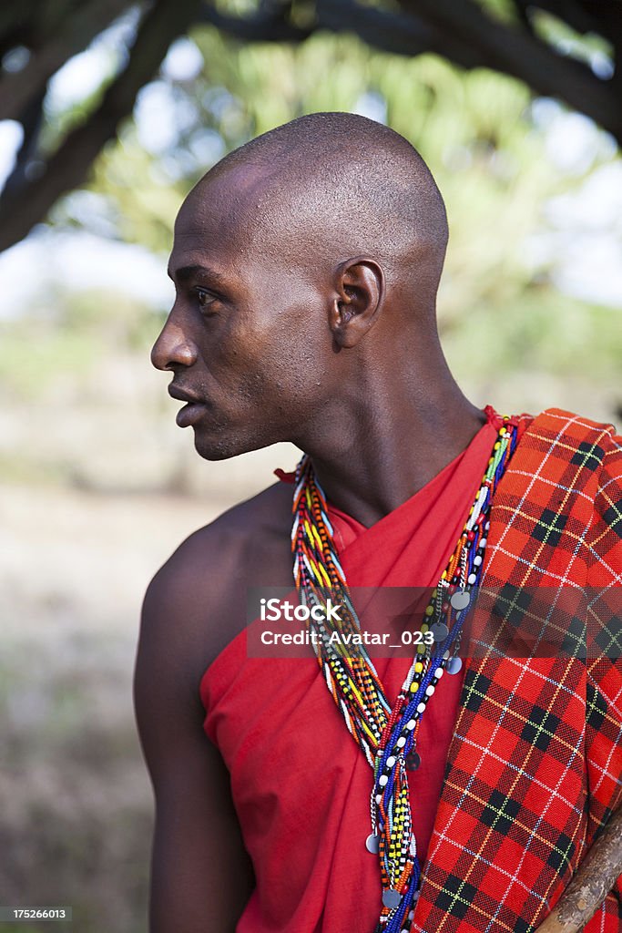 Hombre Masai - Foto de stock de 30-39 años libre de derechos