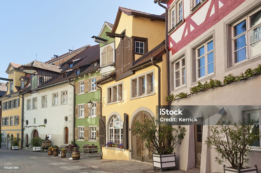 Frame Häuser im Meersburg Deutschland - Lizenzfrei Alt Stock-Foto