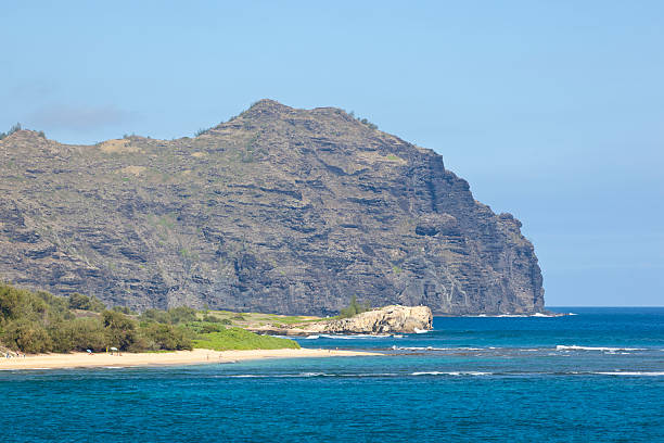 costa meridionale di kauai, hawaii - mahaulepu beach foto e immagini stock