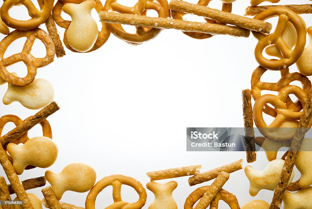 Pretzel - Foto stock royalty-free di Bianco