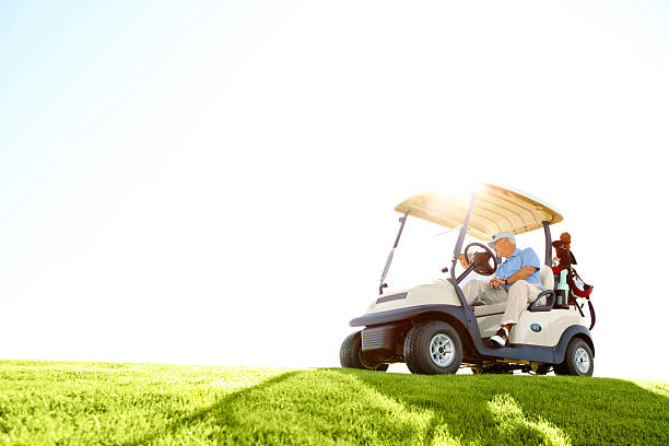istock On their way to start a round of golf 175268387