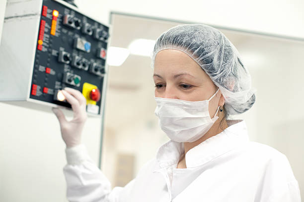istock Woman working at the pharmaceutical factory 175268971