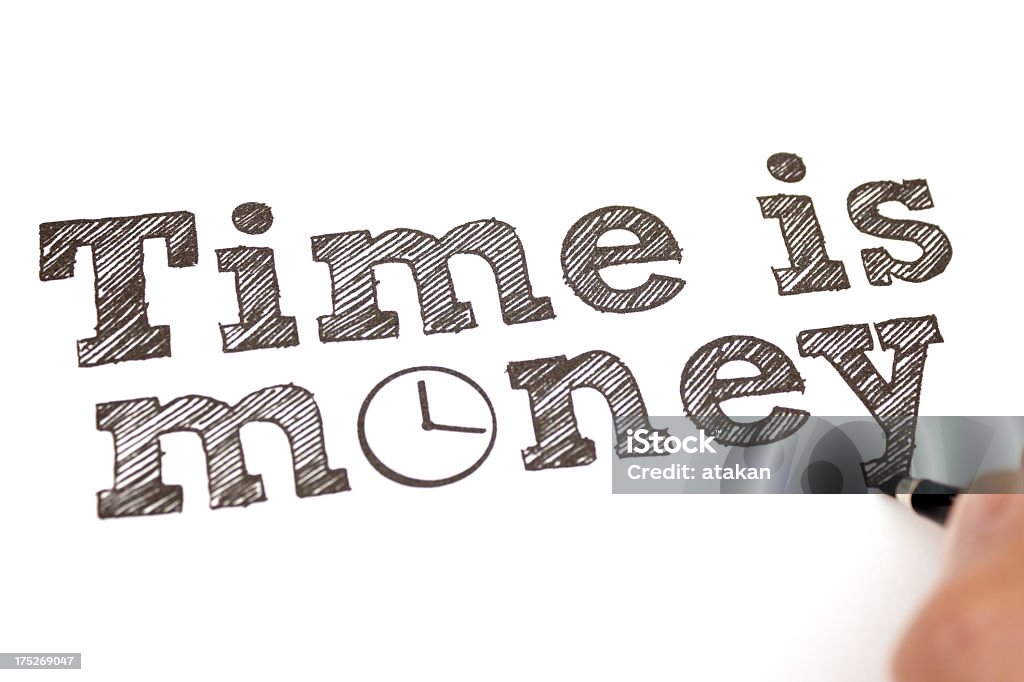 Il tempo è denaro - Foto stock royalty-free di Affari