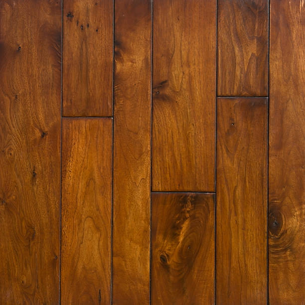 Rustic Redwood Hardwood Flooring Background