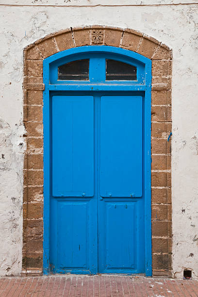 Free Stock Photo of Historic brick buildings with blue doors | Download ...