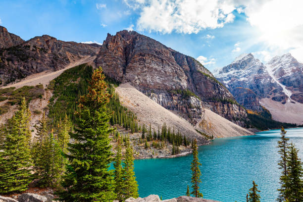 istock The mountain lake Moraine. 1752708252