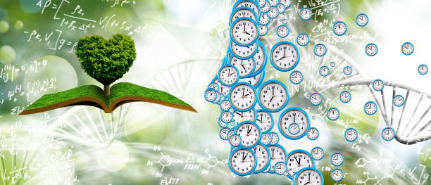 istock Abstract image of a person's profile symbolically composed of dials of different sizes 1752714390