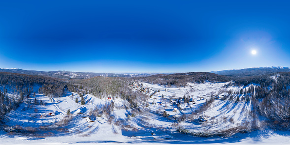 istock winter in the mountains (360-degree aerial panorama) 1752721582