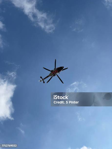 Helicopter From Below Stock Photo - Download Image Now - Air Vehicle, Aircraft Wing, Airfoil