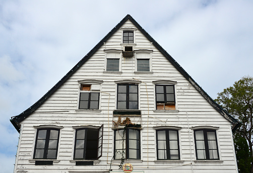 Swedish housing, Kolmården in Sweden.