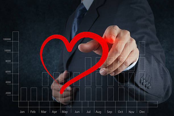 istock businessman hand drawing a heart as love concept 175282734