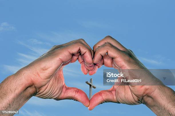 Jesus Is Love Stock Photo - Download Image Now - Blue, Christianity, Church