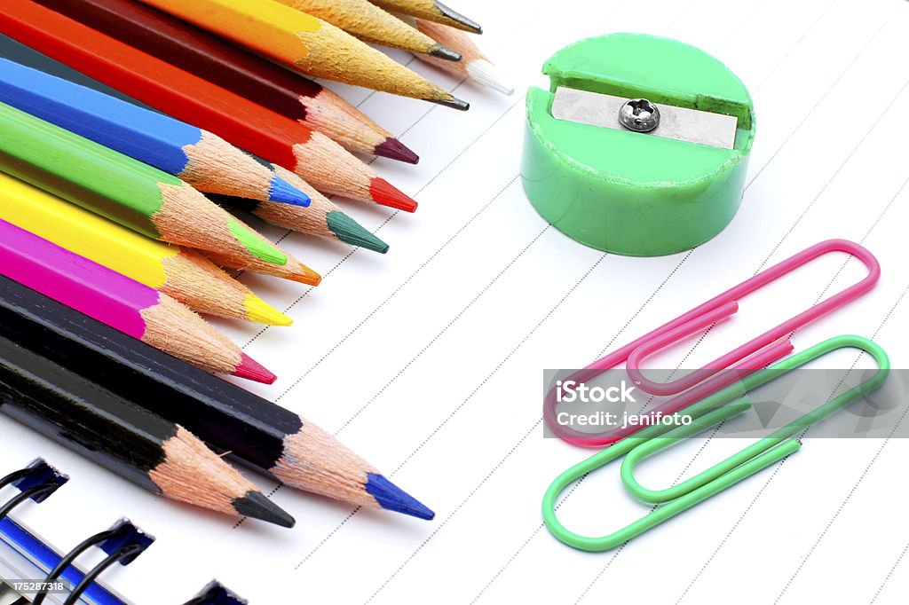 Trousse à crayons - Photo de Apprentissage libre de droits