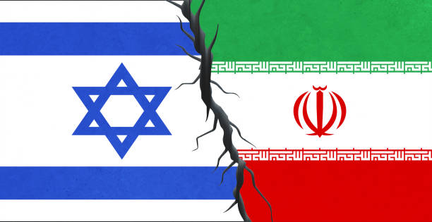 istock Israeli and Iranian flags 1752935605