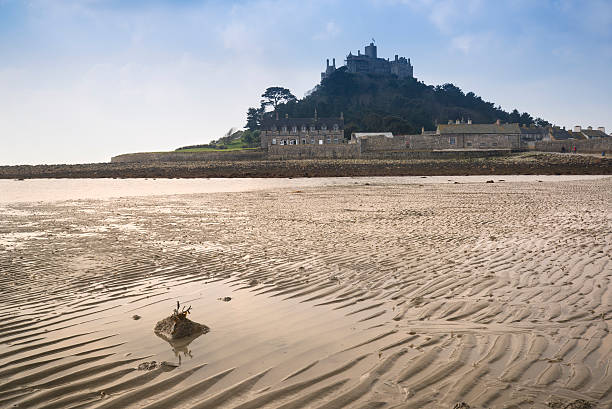 istock Low tide views of St Michael's Mount Marazion 175309598