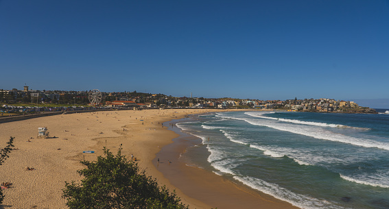 Panoramic View of Bondi Beach Sydney Australia