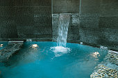 Taking a hot tub spa and relax at weekend