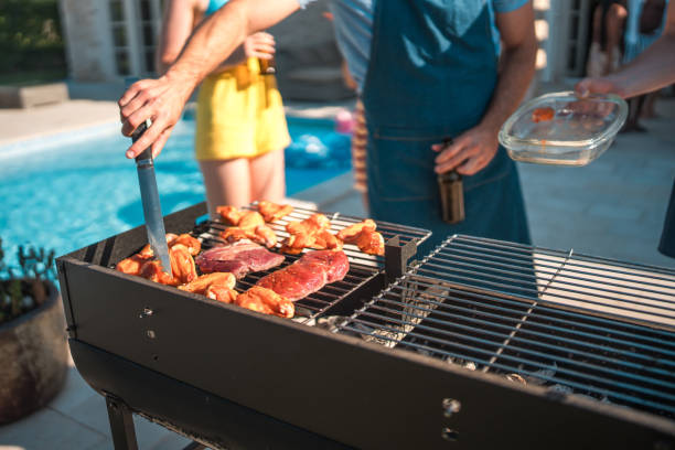 istock Sizzling Meat on the Grill by Hispanic Chef 1753195533