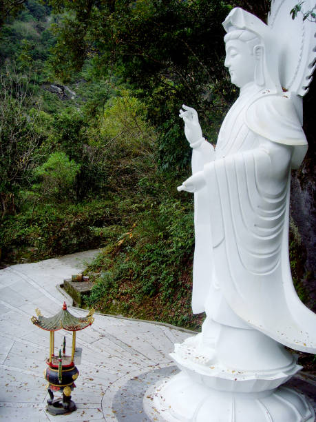 istock White Buddha statue at a temple in Seoul, Korea 1753197939