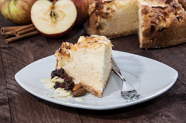 istock Small piece of Apple Pie on a plate 175330171