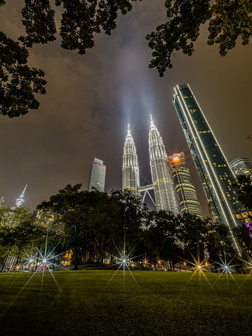 Kuala Lumpur City Centre twin towers!