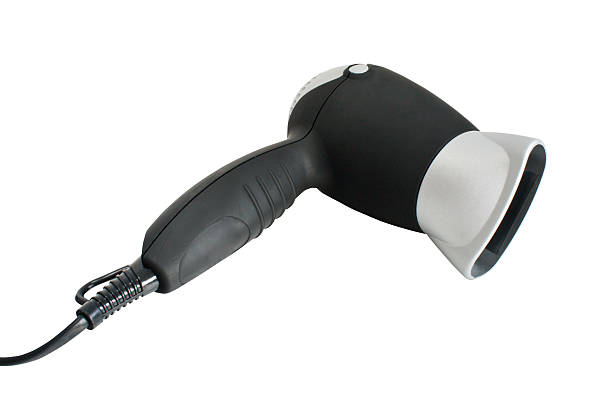 istock Hair dryer isolated on white 175336266