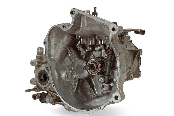 istock Transmission gears, isolated on a white background 175336776