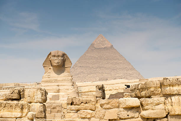 istock The Sphinx and Pyramid of Khafre 175336971