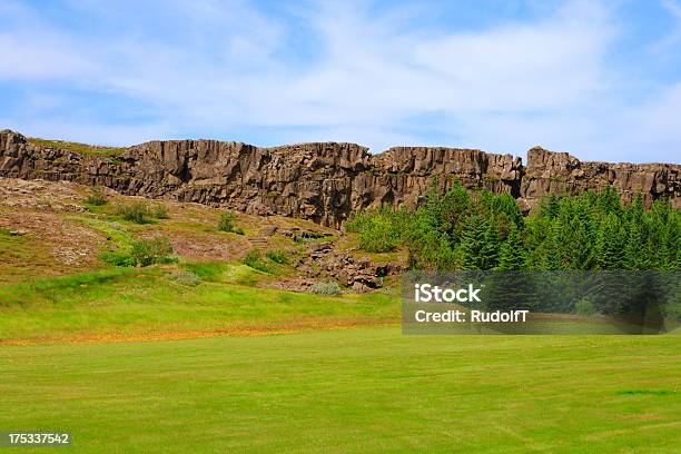 Thingvellir Stockfoto und mehr Bilder von Aktiver Vulkan - Aktiver Vulkan, Anhöhe, Architektonische Säule