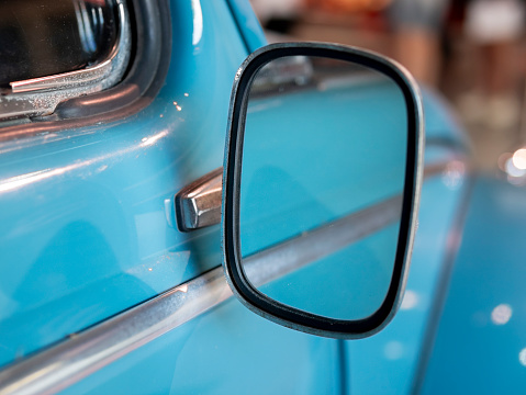 Vintage car door mirror