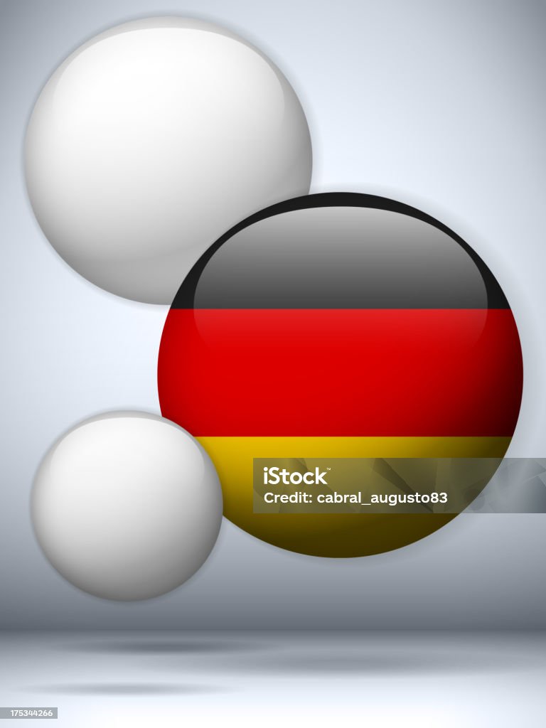 Alemania país conjunto de burbujas - arte vectorial de Alemania libre de derechos